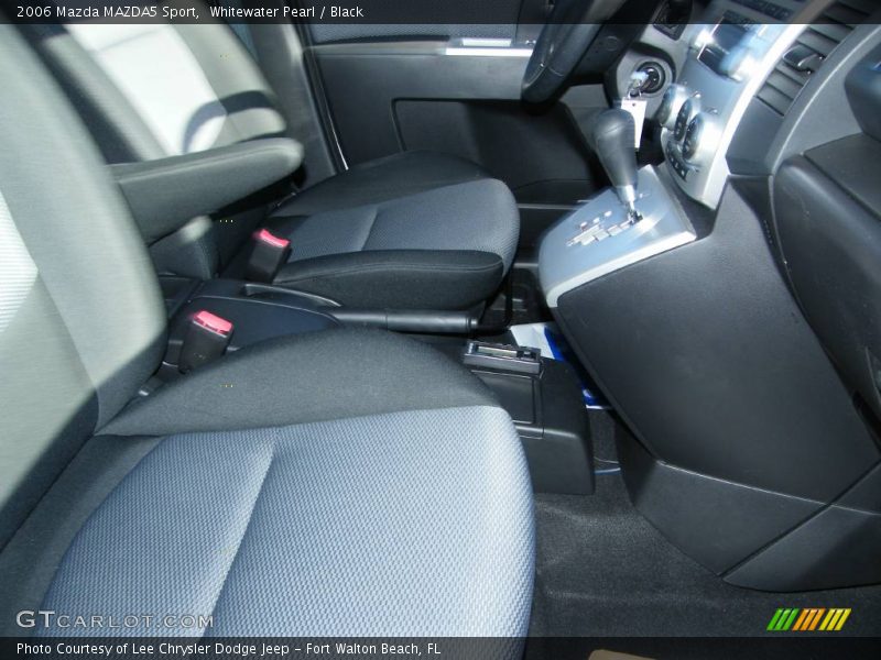Whitewater Pearl / Black 2006 Mazda MAZDA5 Sport