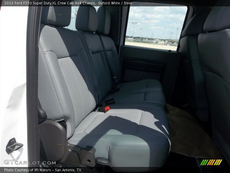 Oxford White / Steel 2013 Ford F350 Super Duty XL Crew Cab 4x4 Chassis