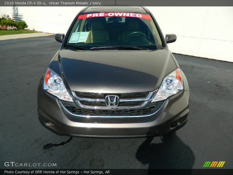 Urban Titanium Metallic / Ivory 2010 Honda CR-V EX-L