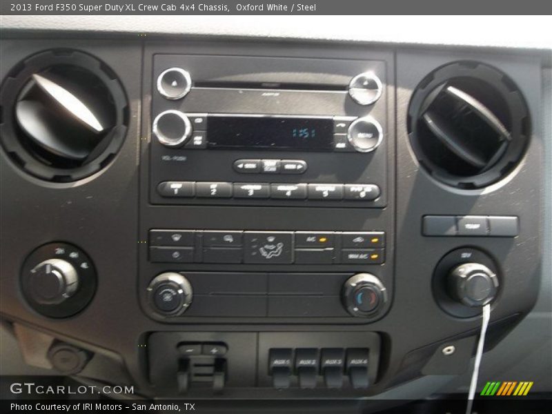 Controls of 2013 F350 Super Duty XL Crew Cab 4x4 Chassis