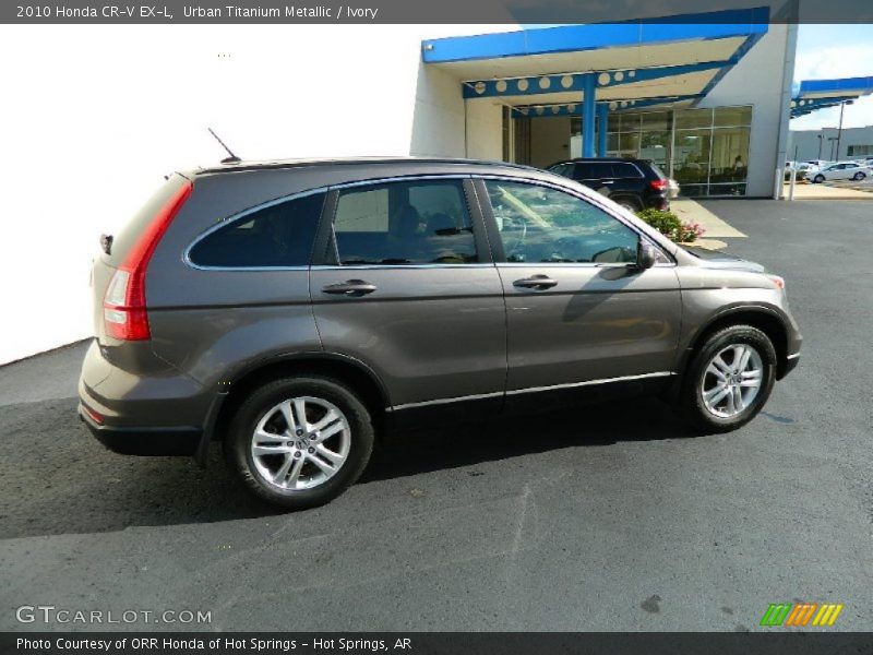 Urban Titanium Metallic / Ivory 2010 Honda CR-V EX-L
