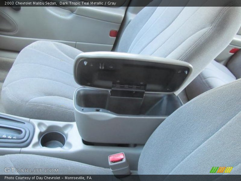 Dark Tropic Teal Metallic / Gray 2003 Chevrolet Malibu Sedan
