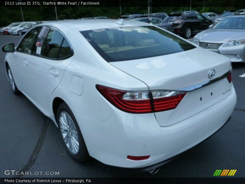 Starfire White Pearl / Parchment 2013 Lexus ES 350