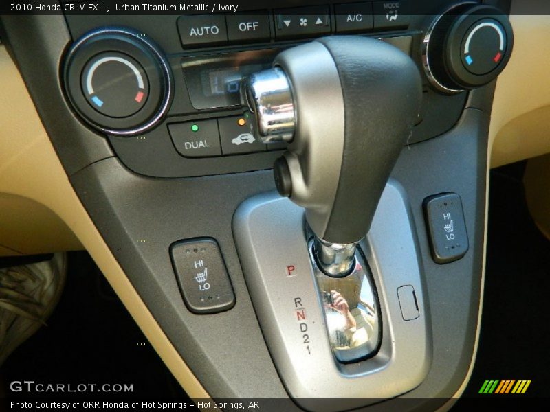 Urban Titanium Metallic / Ivory 2010 Honda CR-V EX-L