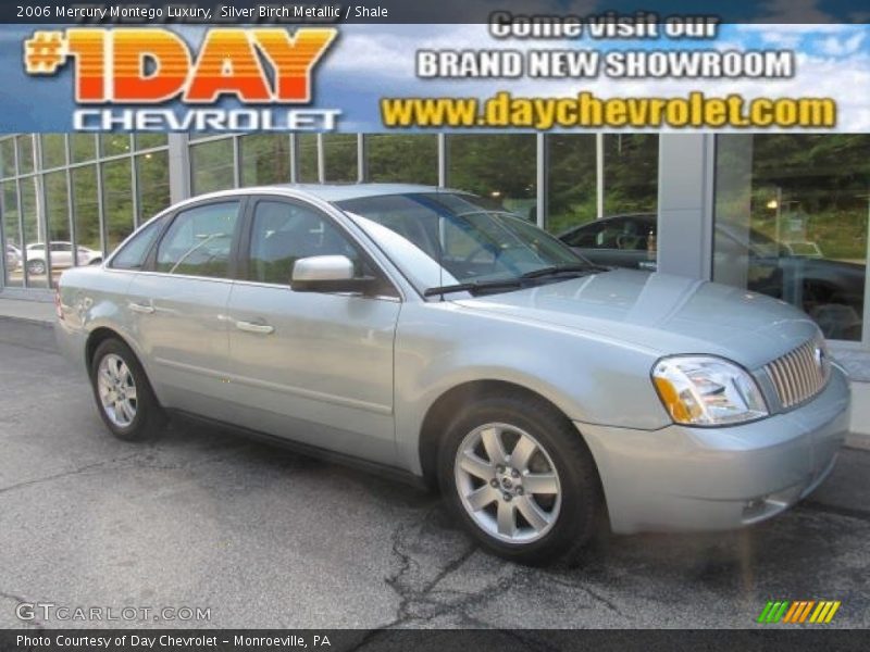 Silver Birch Metallic / Shale 2006 Mercury Montego Luxury