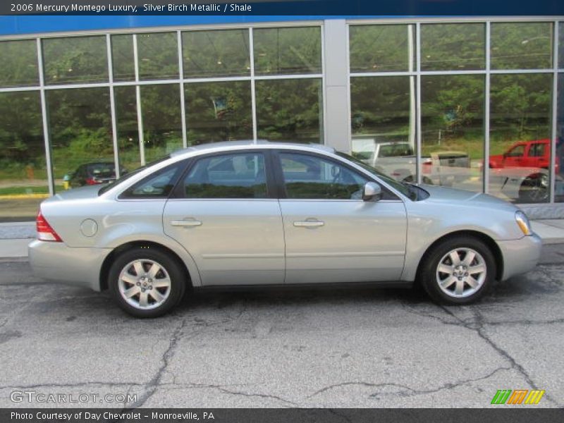 Silver Birch Metallic / Shale 2006 Mercury Montego Luxury