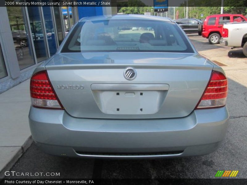 Silver Birch Metallic / Shale 2006 Mercury Montego Luxury