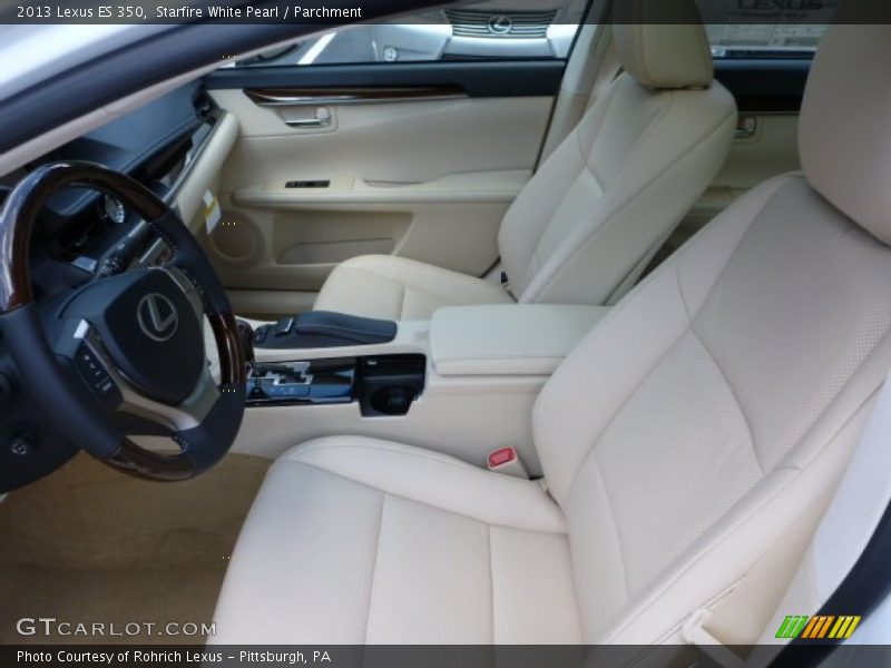 Starfire White Pearl / Parchment 2013 Lexus ES 350