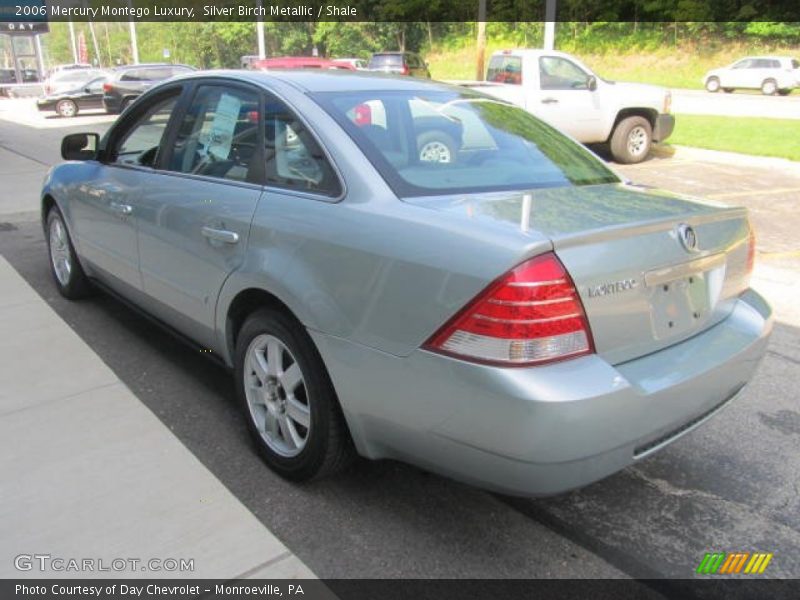 Silver Birch Metallic / Shale 2006 Mercury Montego Luxury