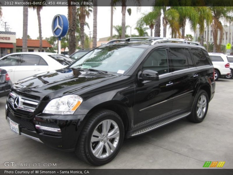 Black / Black 2012 Mercedes-Benz GL 450 4Matic