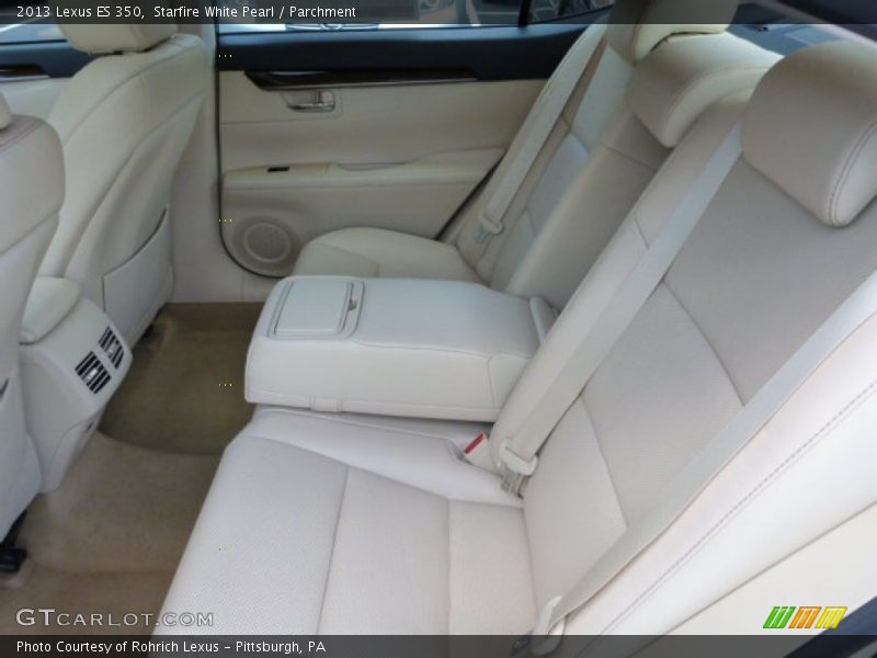 Starfire White Pearl / Parchment 2013 Lexus ES 350