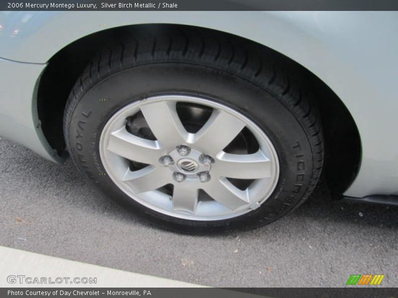 Silver Birch Metallic / Shale 2006 Mercury Montego Luxury