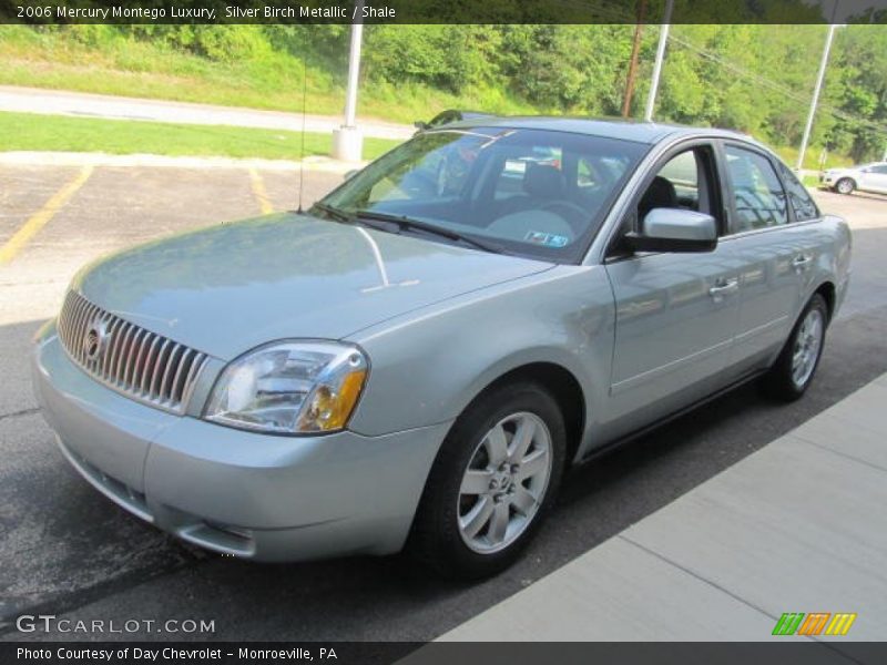 Silver Birch Metallic / Shale 2006 Mercury Montego Luxury