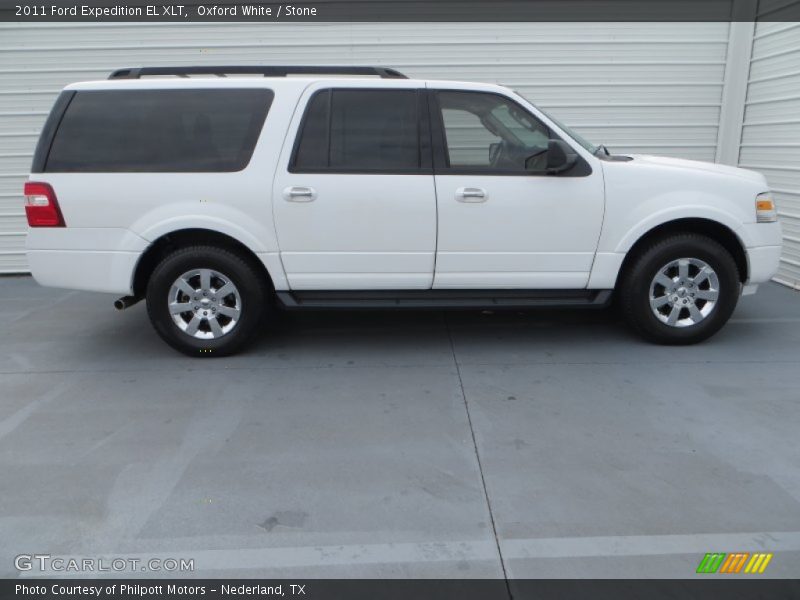 Oxford White / Stone 2011 Ford Expedition EL XLT