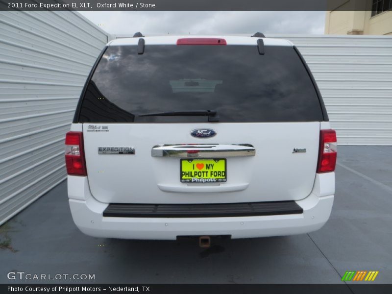 Oxford White / Stone 2011 Ford Expedition EL XLT