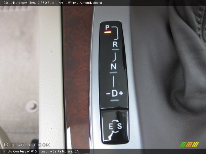 Arctic White / Almond/Mocha 2011 Mercedes-Benz C 350 Sport