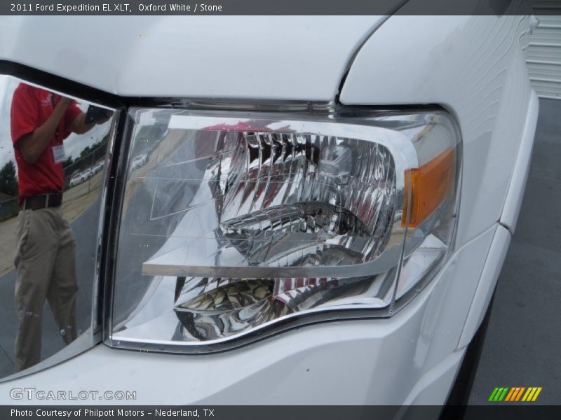 Oxford White / Stone 2011 Ford Expedition EL XLT