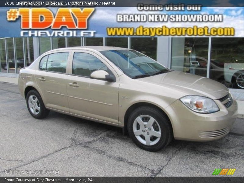 Sandstone Metallic / Neutral 2008 Chevrolet Cobalt LT Sedan