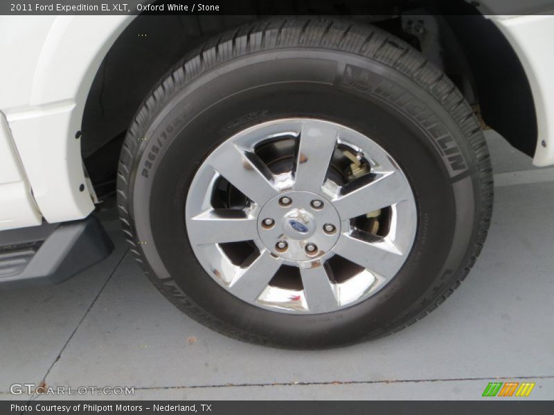 Oxford White / Stone 2011 Ford Expedition EL XLT