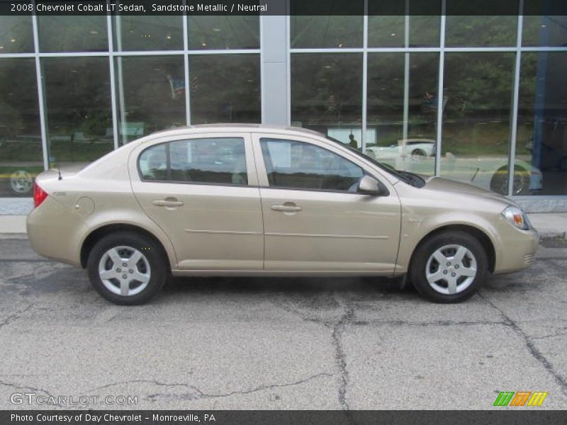 Sandstone Metallic / Neutral 2008 Chevrolet Cobalt LT Sedan