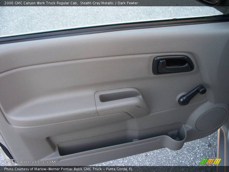 Stealth Gray Metallic / Dark Pewter 2006 GMC Canyon Work Truck Regular Cab
