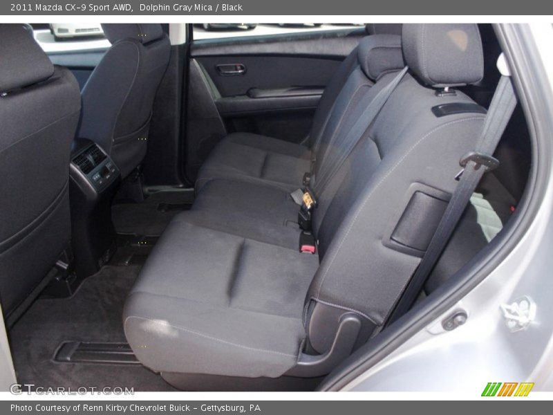 Dolphin Gray Mica / Black 2011 Mazda CX-9 Sport AWD