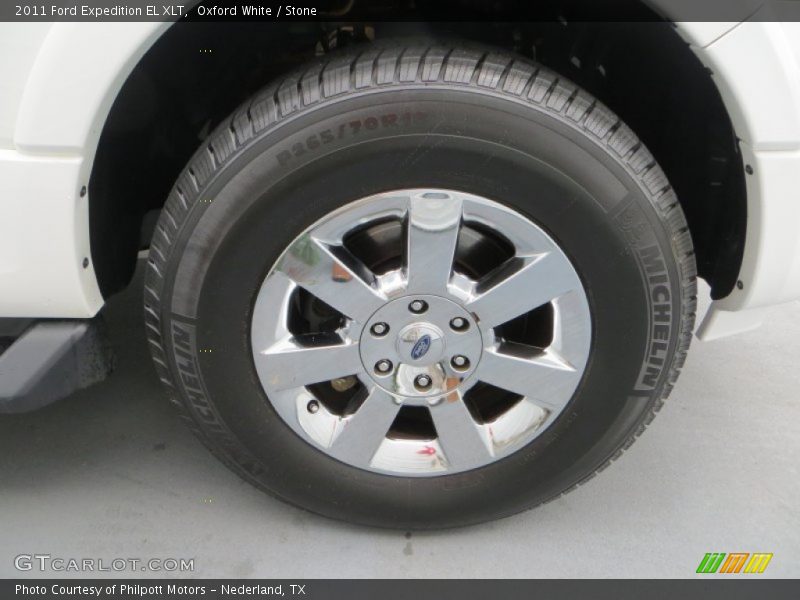 Oxford White / Stone 2011 Ford Expedition EL XLT