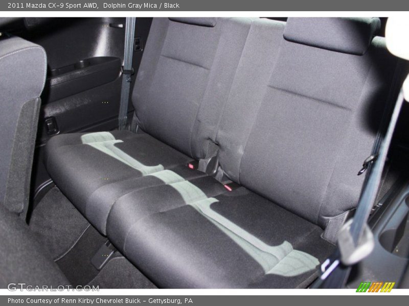 Dolphin Gray Mica / Black 2011 Mazda CX-9 Sport AWD