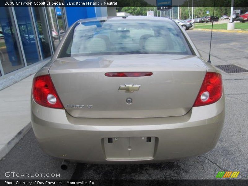Sandstone Metallic / Neutral 2008 Chevrolet Cobalt LT Sedan