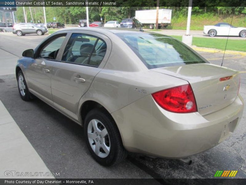 Sandstone Metallic / Neutral 2008 Chevrolet Cobalt LT Sedan
