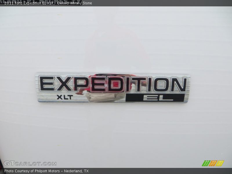 Oxford White / Stone 2011 Ford Expedition EL XLT