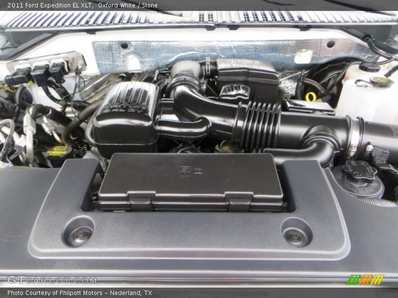Oxford White / Stone 2011 Ford Expedition EL XLT