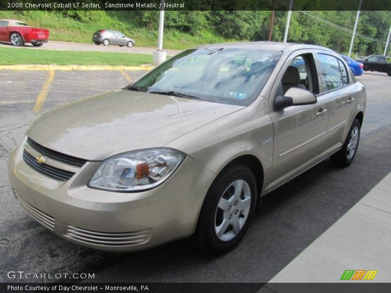 Sandstone Metallic / Neutral 2008 Chevrolet Cobalt LT Sedan