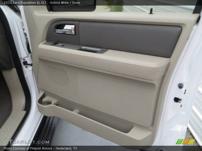 Oxford White / Stone 2011 Ford Expedition EL XLT