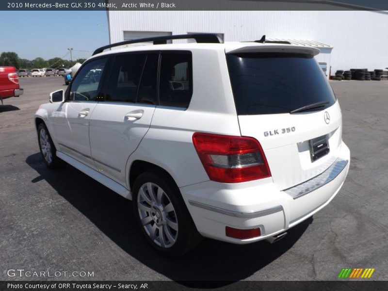 Arctic White / Black 2010 Mercedes-Benz GLK 350 4Matic