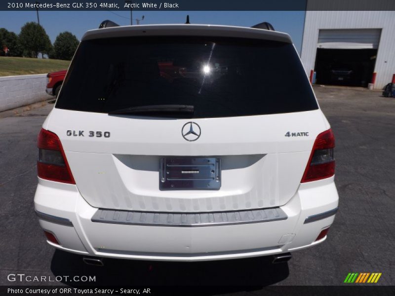Arctic White / Black 2010 Mercedes-Benz GLK 350 4Matic