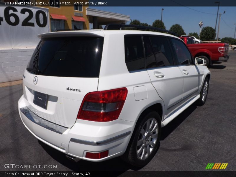 Arctic White / Black 2010 Mercedes-Benz GLK 350 4Matic