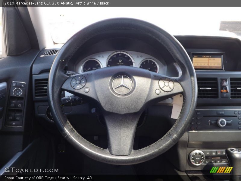 Arctic White / Black 2010 Mercedes-Benz GLK 350 4Matic