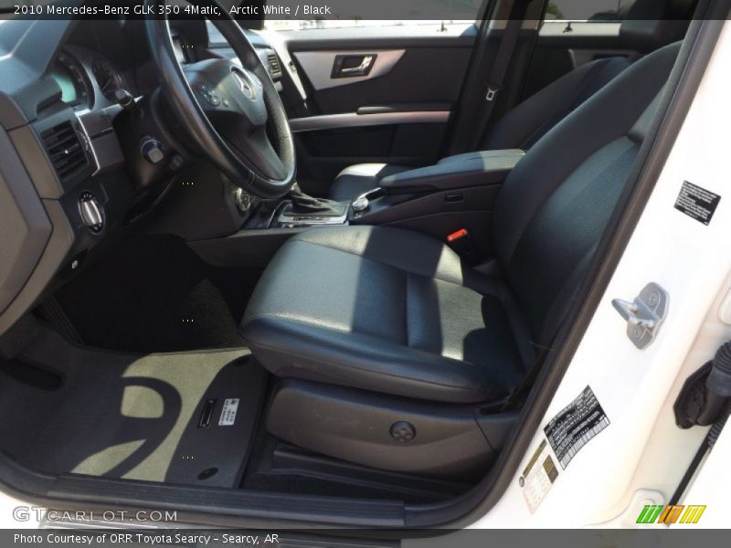 Arctic White / Black 2010 Mercedes-Benz GLK 350 4Matic