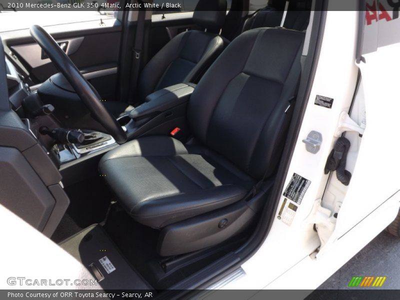 Arctic White / Black 2010 Mercedes-Benz GLK 350 4Matic