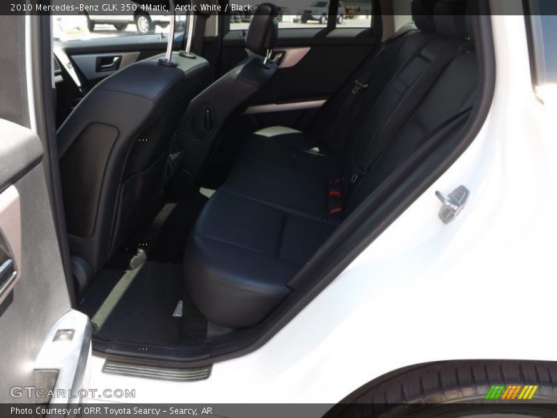 Arctic White / Black 2010 Mercedes-Benz GLK 350 4Matic
