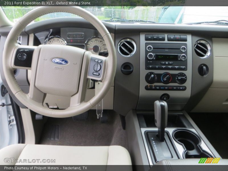 Oxford White / Stone 2011 Ford Expedition EL XLT