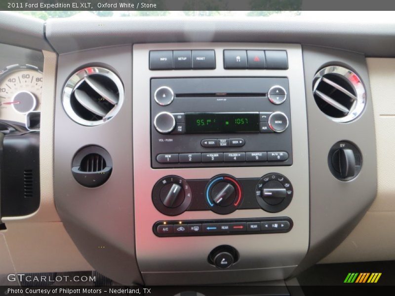 Oxford White / Stone 2011 Ford Expedition EL XLT