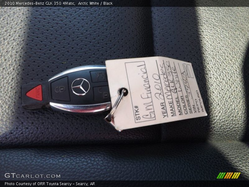 Arctic White / Black 2010 Mercedes-Benz GLK 350 4Matic