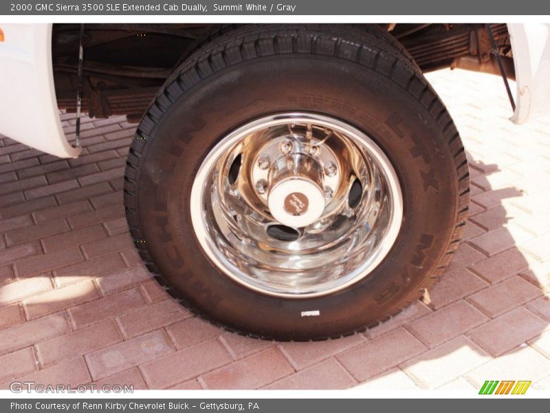  2000 Sierra 3500 SLE Extended Cab Dually Wheel