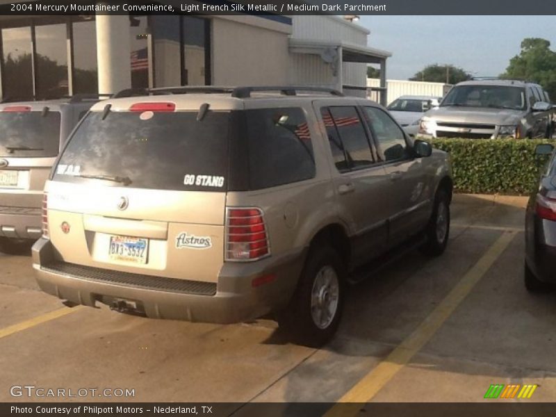 Light French Silk Metallic / Medium Dark Parchment 2004 Mercury Mountaineer Convenience