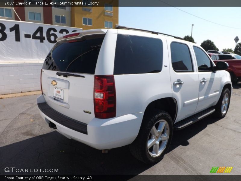 Summit White / Ebony 2007 Chevrolet Tahoe LS 4x4