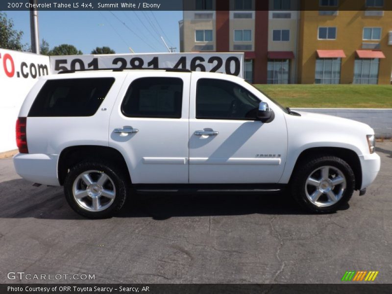 Summit White / Ebony 2007 Chevrolet Tahoe LS 4x4