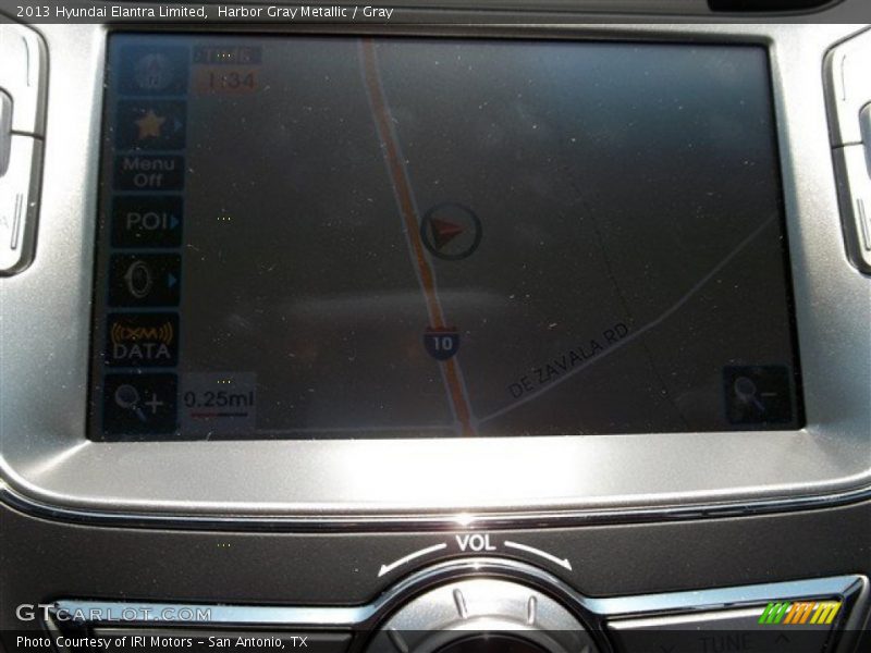 Harbor Gray Metallic / Gray 2013 Hyundai Elantra Limited