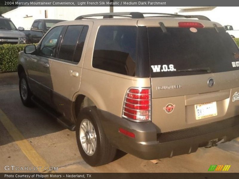 Light French Silk Metallic / Medium Dark Parchment 2004 Mercury Mountaineer Convenience